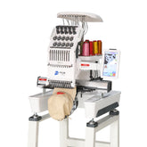 FUJA Household Single Head Embroidery Machine 10 Needles for Caps T Shirt 240*360