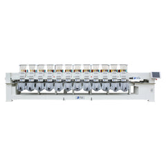 FUJA Industrial 12 Head 12 15 needles T-shirt Cap Embroidery Machine for400*450MM