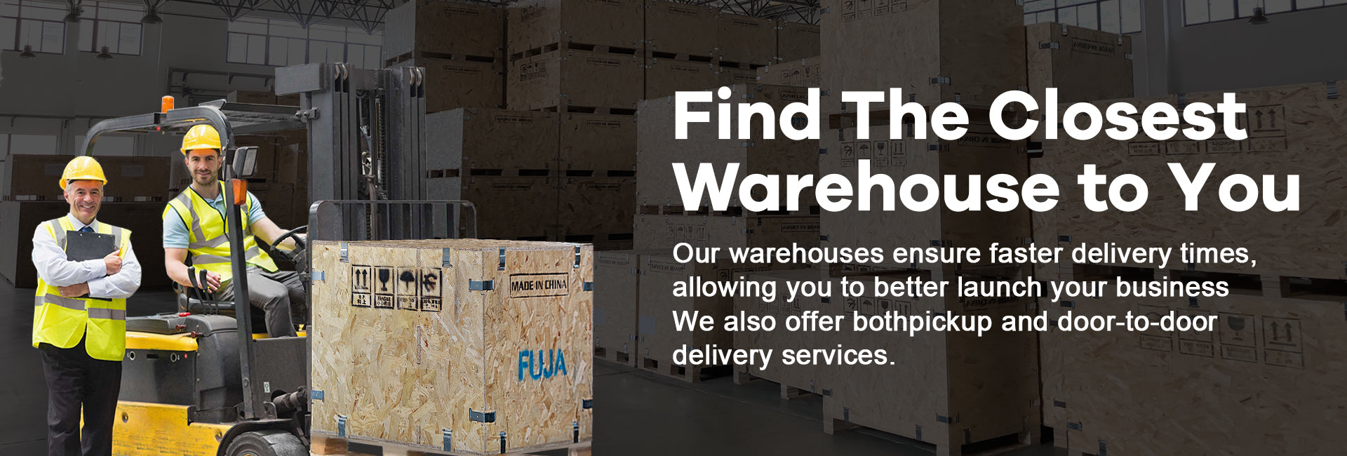 FUJA USA warehouse in New Jersey