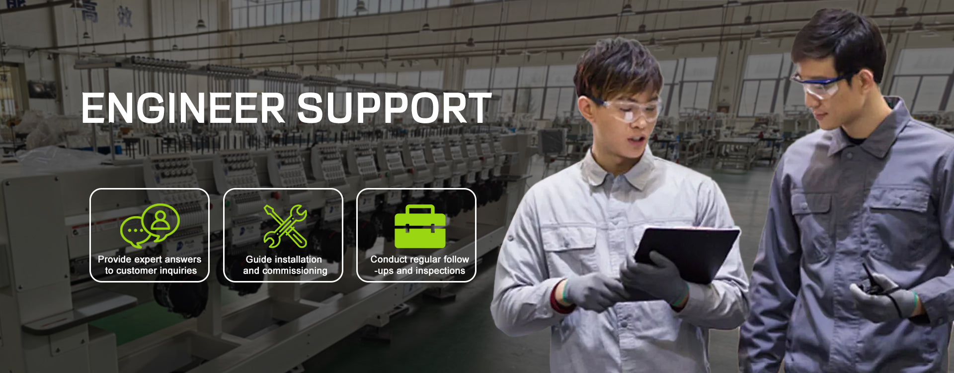 FUJA support engineers