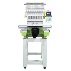 Computerized 20 Needles Single Head Embroidery Machine for 350*500MM