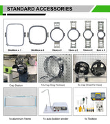 FJ-1506HQ Industrial 12 15 Needles Embroidery Machine 400*450
