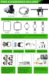 FJ-100 Household Embroidery Machine 12 Needles 240*320