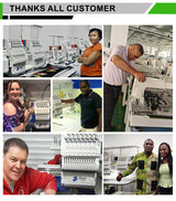 FJ-1506HQ Industrial 12 15 Needles Embroidery Machine 400*450