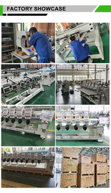 FJ-1506HQ Industrial 12 15 Needles Embroidery Machine 400*450