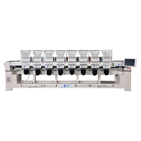 Industrial 12 15 needles T-shirt Cap 8 Head Embroidery Machine for400*450MM