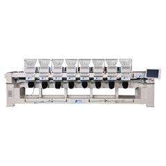Industrial 12 15 needles T-shirt Cap 8 Head Embroidery Machine for400*450MM