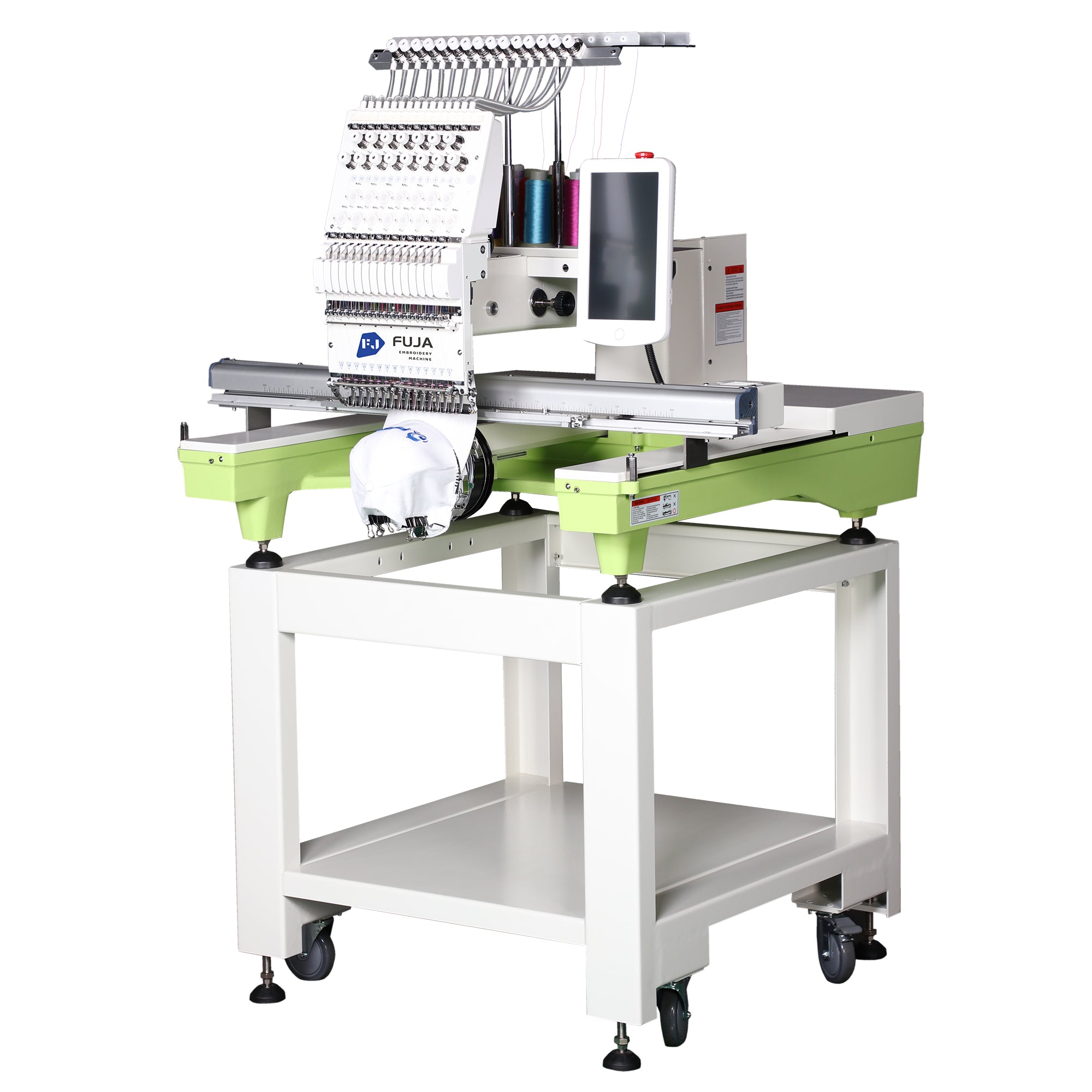 Single Head Embroidery Machine Automatic Hat T-shirt Garment Computer 12 15 Needles