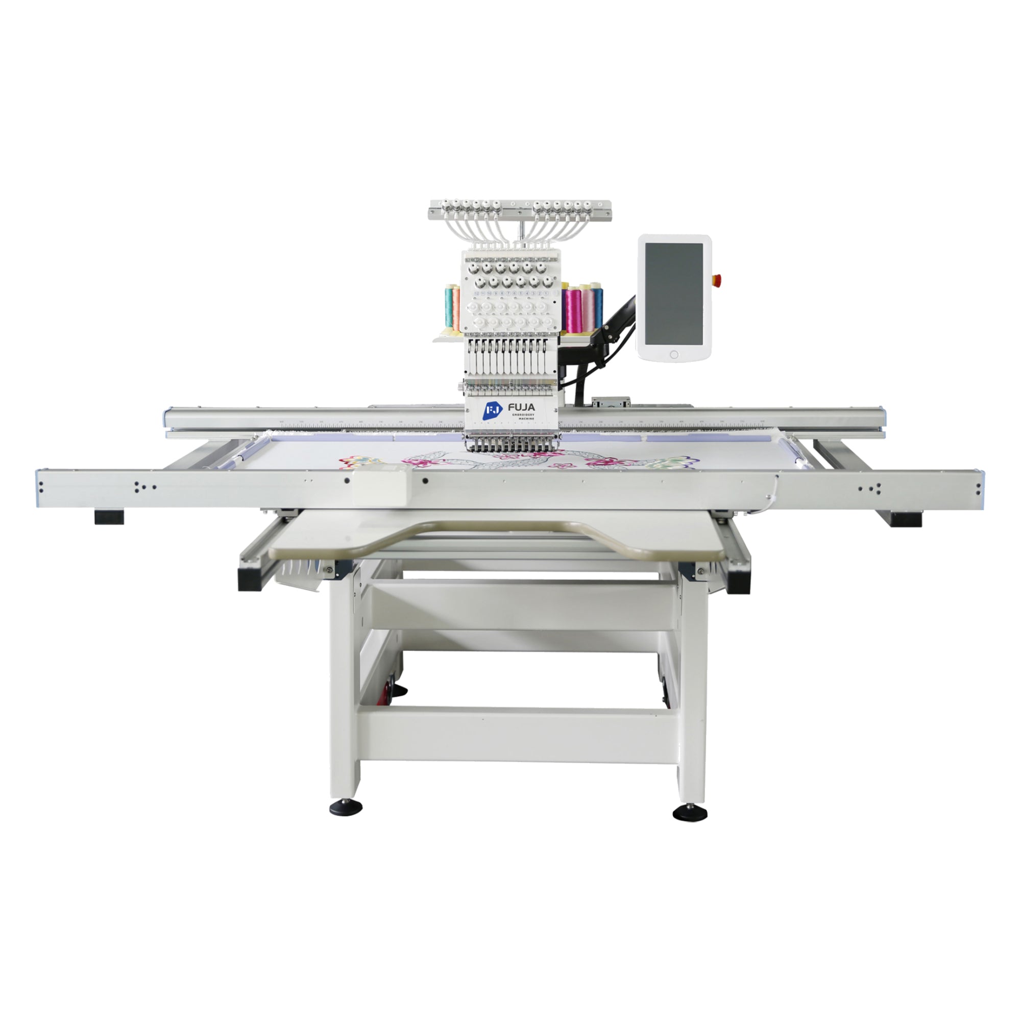 Single Head Large Format Area Computerized Flat Embroidery Machine for 700*1200MM