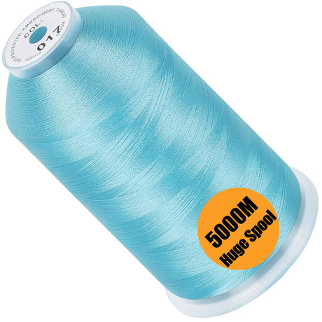 FUJA Polyester Embroidery Thread 108D/2 (40 wt), 5000 yd Cone